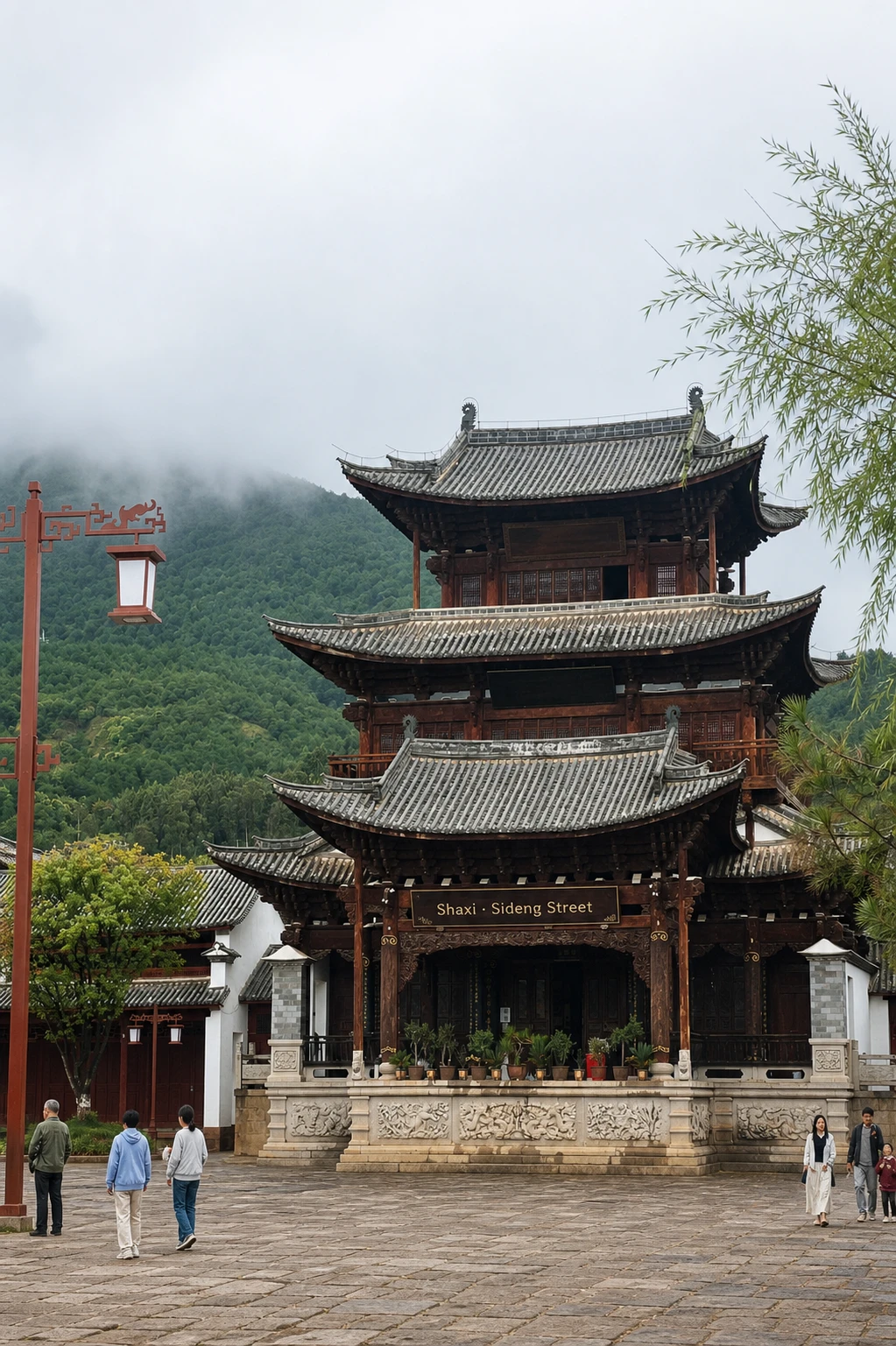 Shaxi architecture on Sideng Street